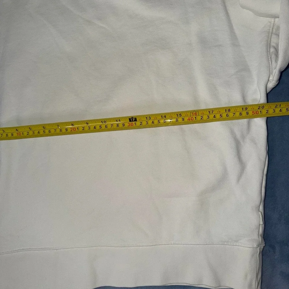 Zara Cream Cotton Sweatshirt